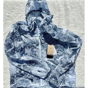 Nike Blue and White Lightweight Jacket